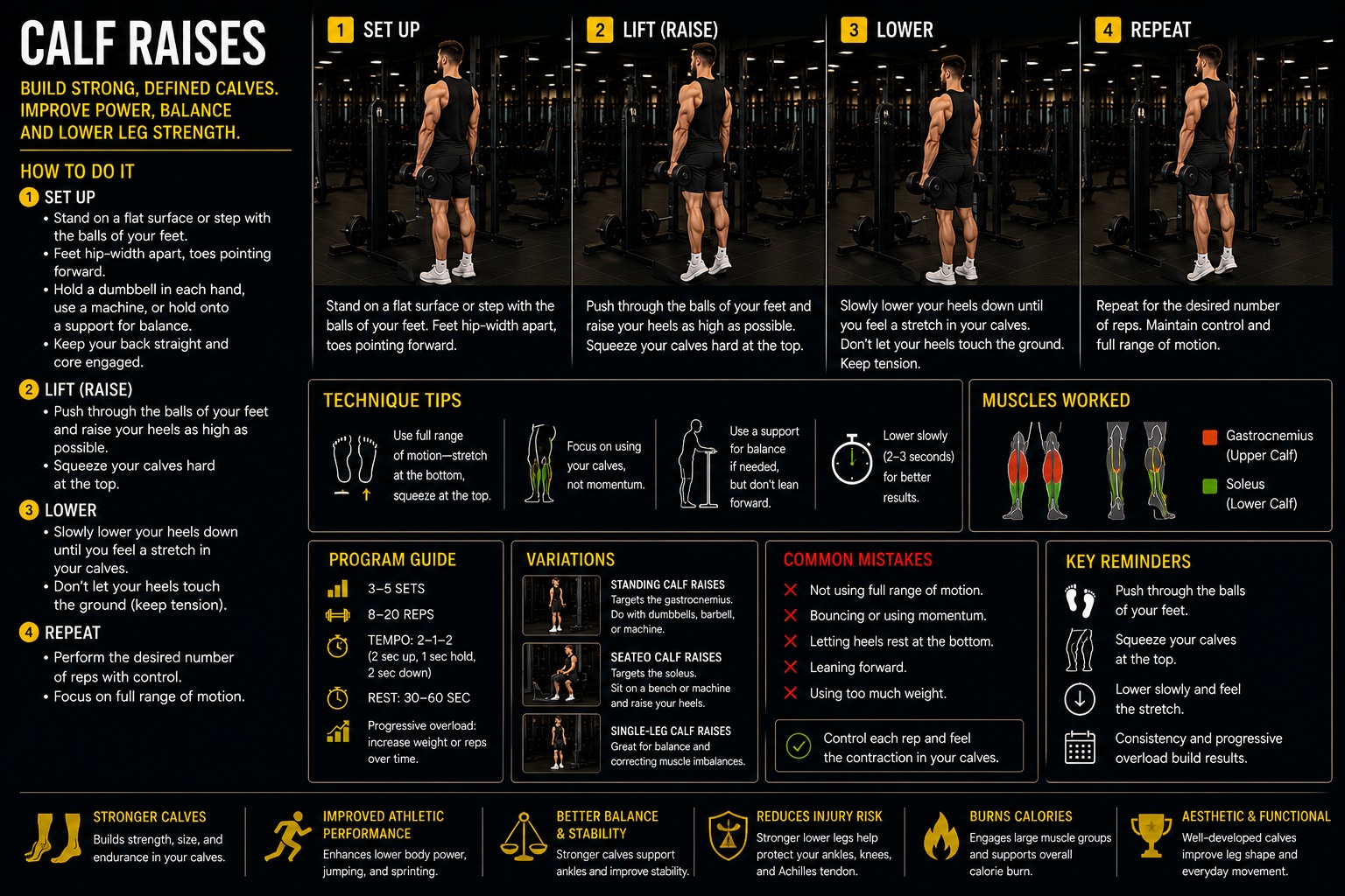 Calf raises