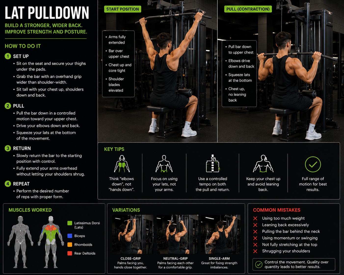 Lat pulldown