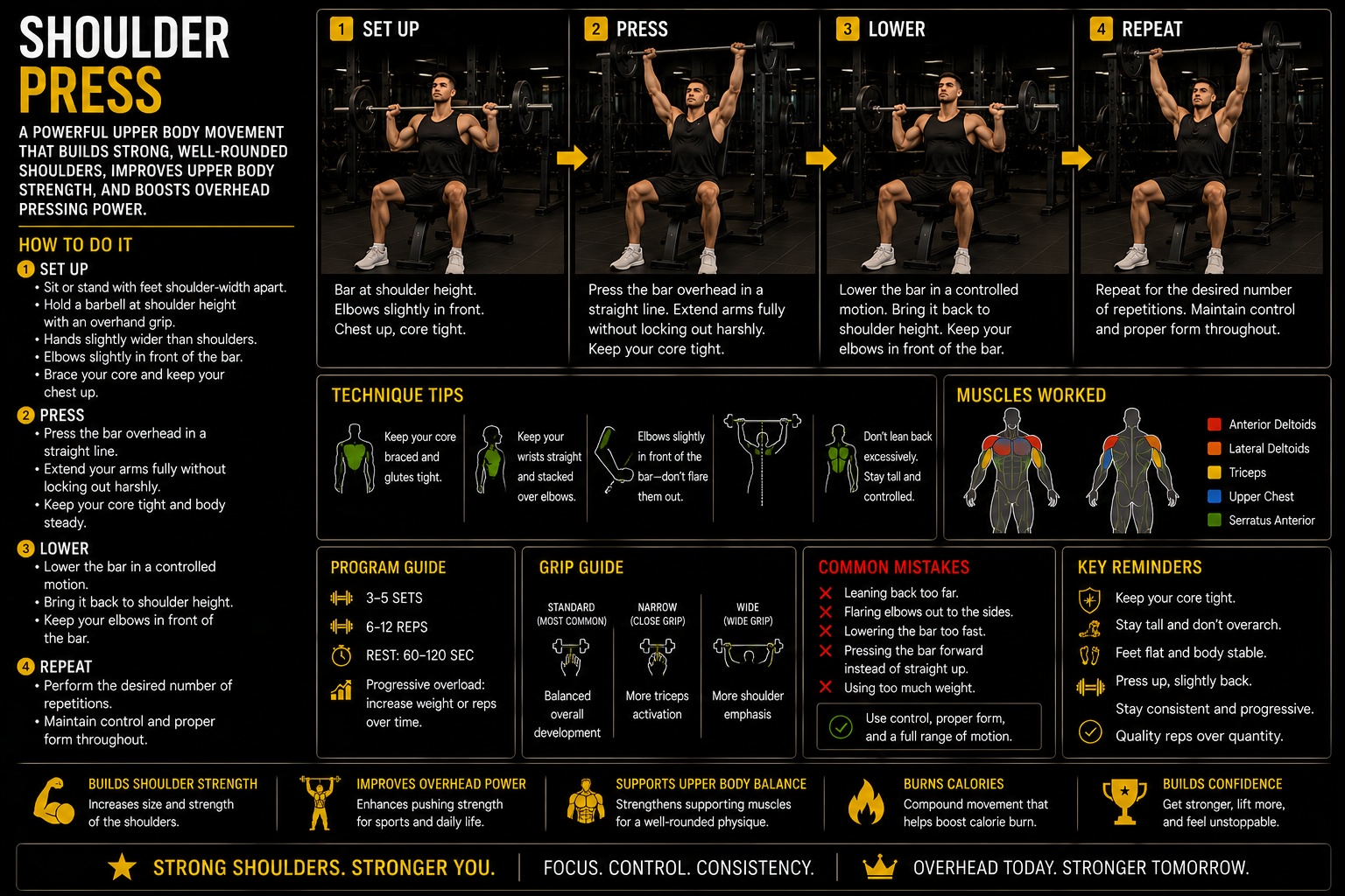 Shoulder press