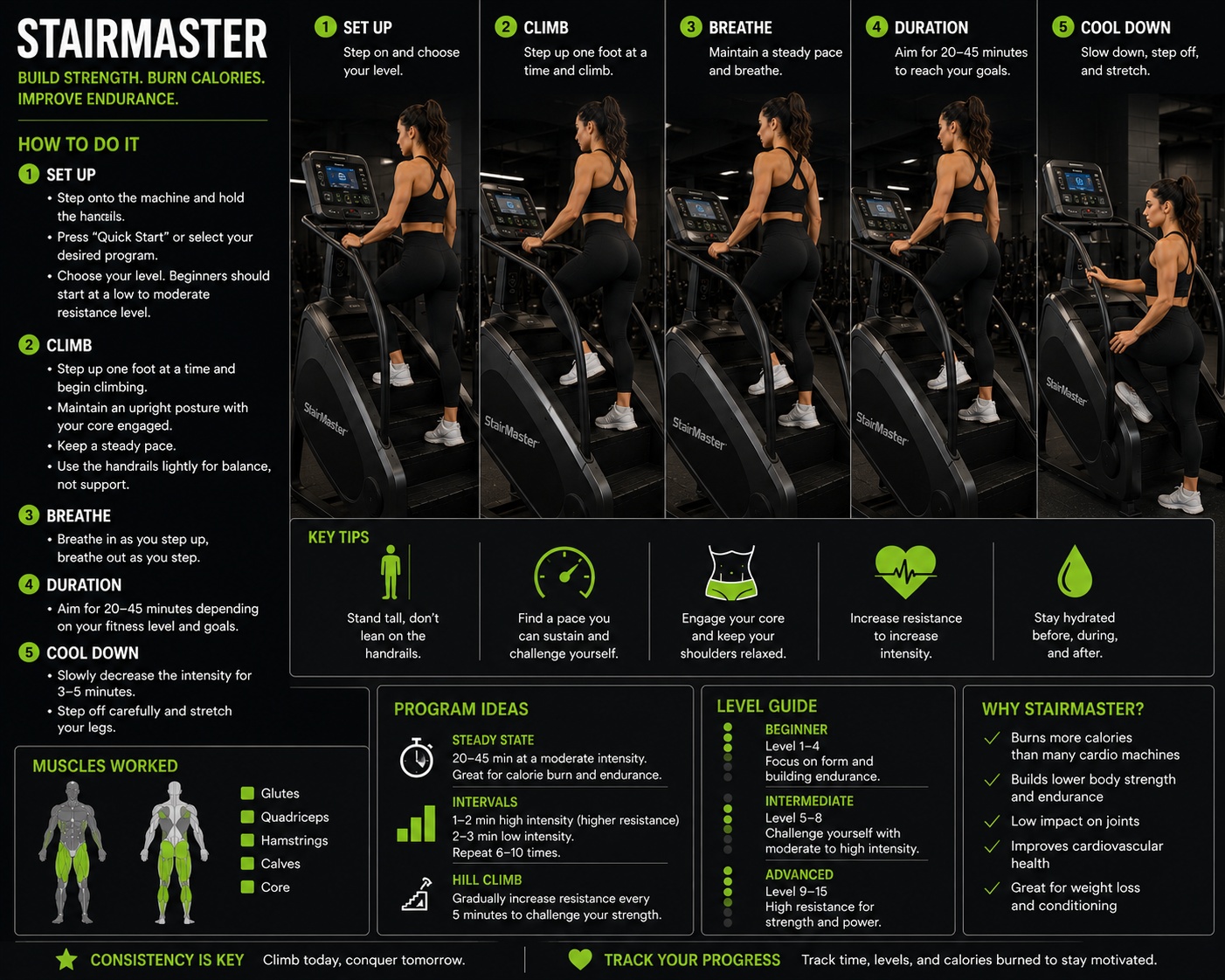 Stairmaster cardio